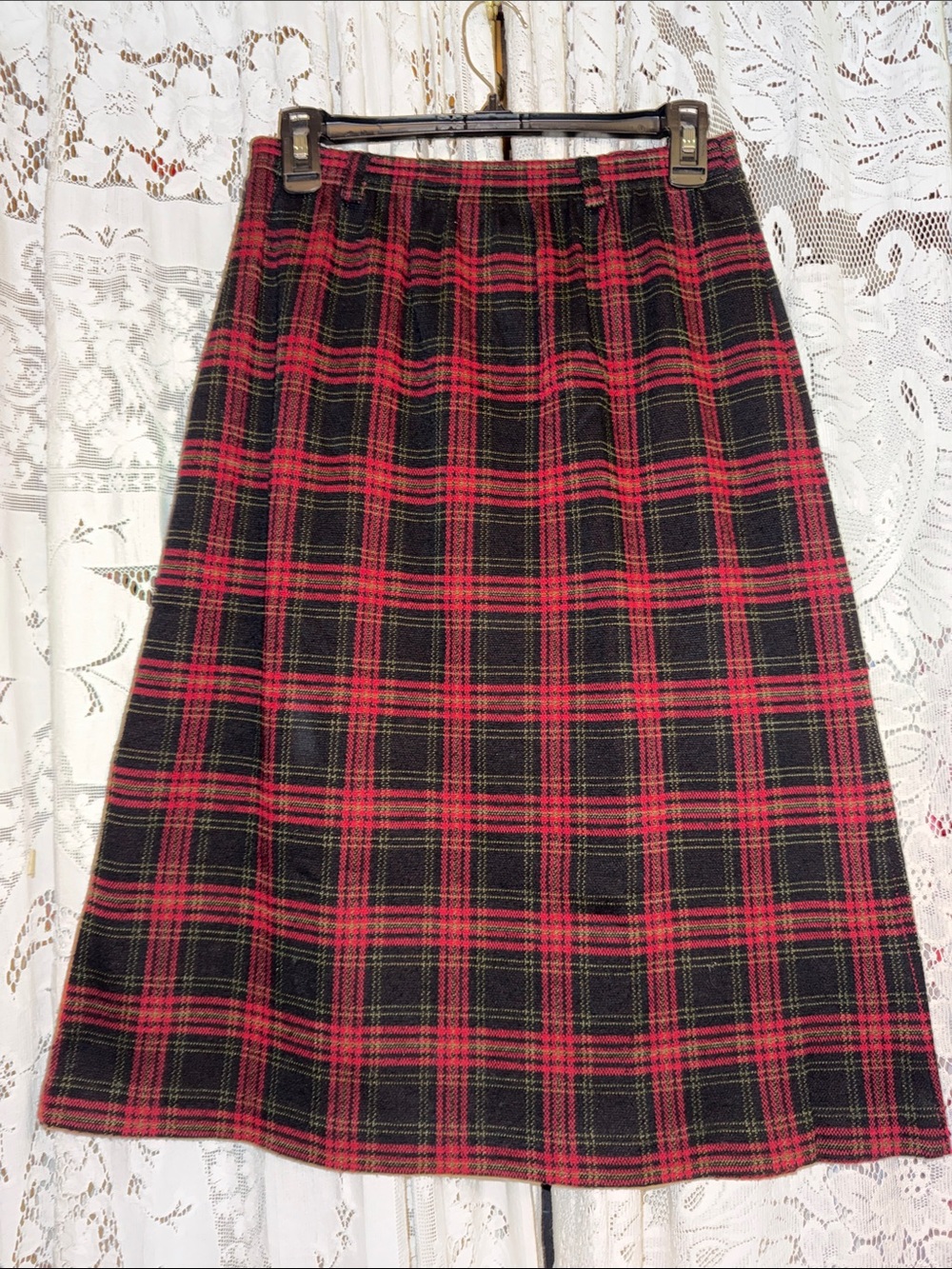 Vintage Cape cod sportswear plaid skirt